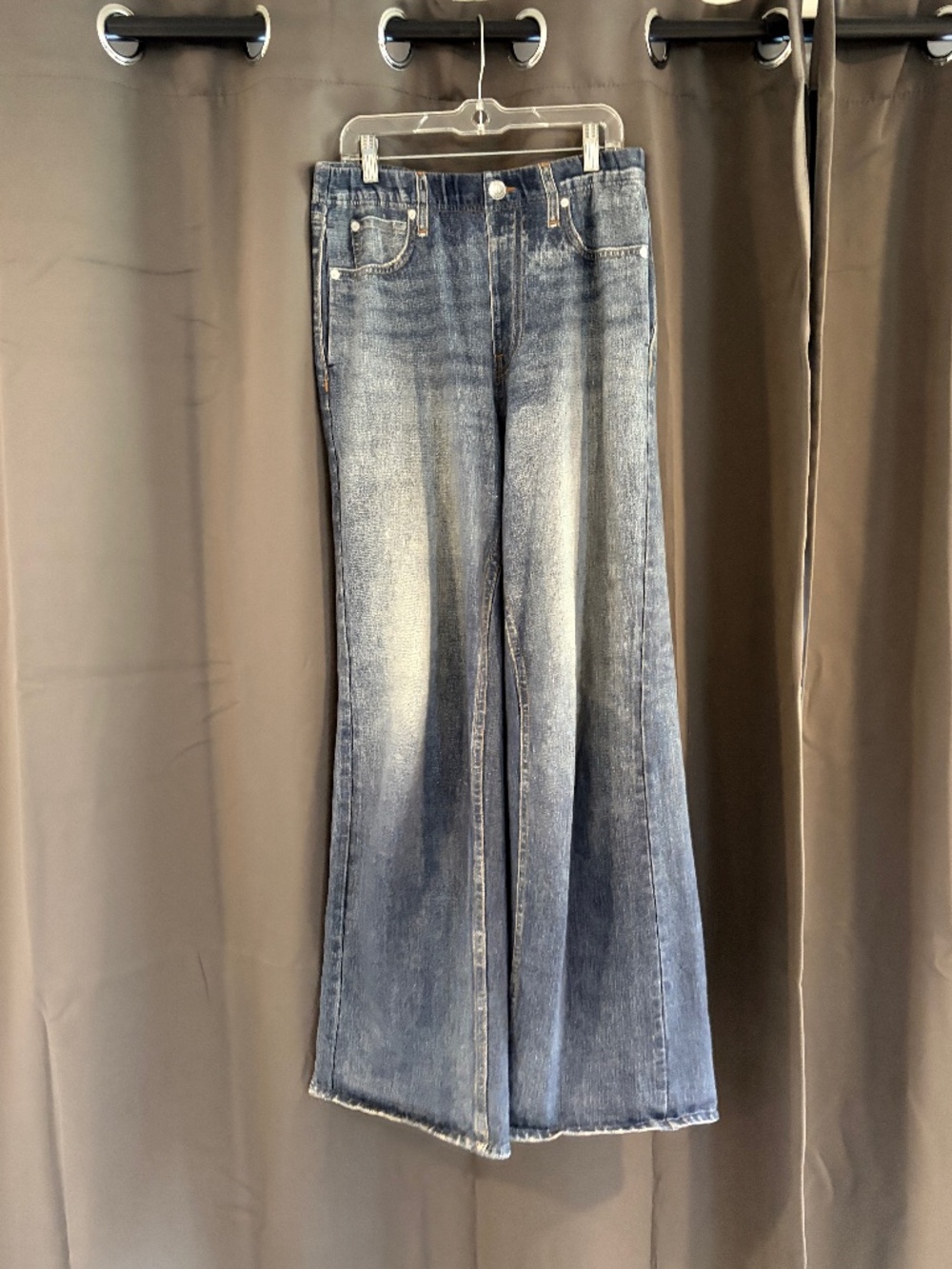 rag & bone Wide Leg Ankle pant - size Medium